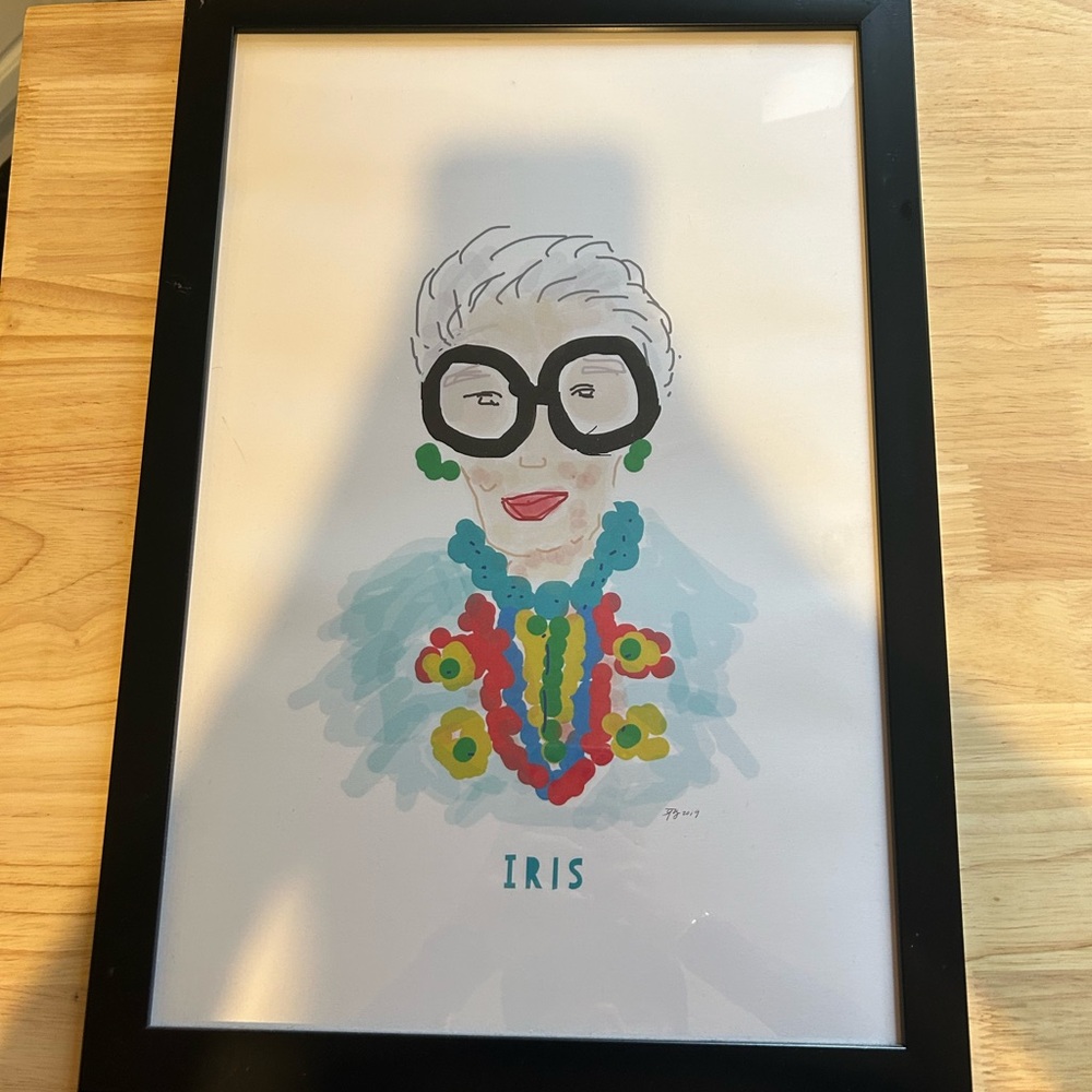 Framed Art Print with Black Frame